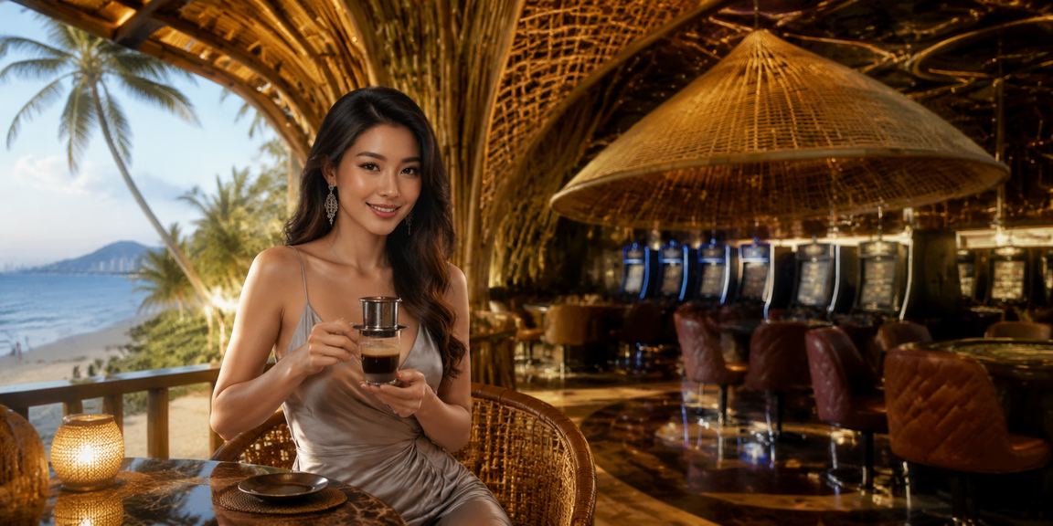 Người dùng Vũng Tàu đặt cược bóng đá qua điện thoại trong quán cà phê